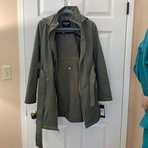 Guess olive green jacket
